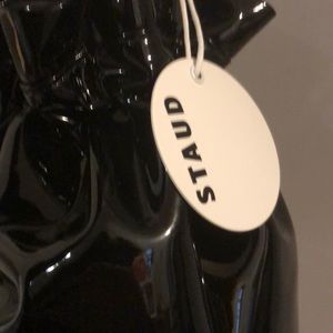 Staud Bags - STAUD GRACE PATENT LEATHER HANDBAG Staud Bags - STAUD GRACE PATENT LEATHER HANDBAG